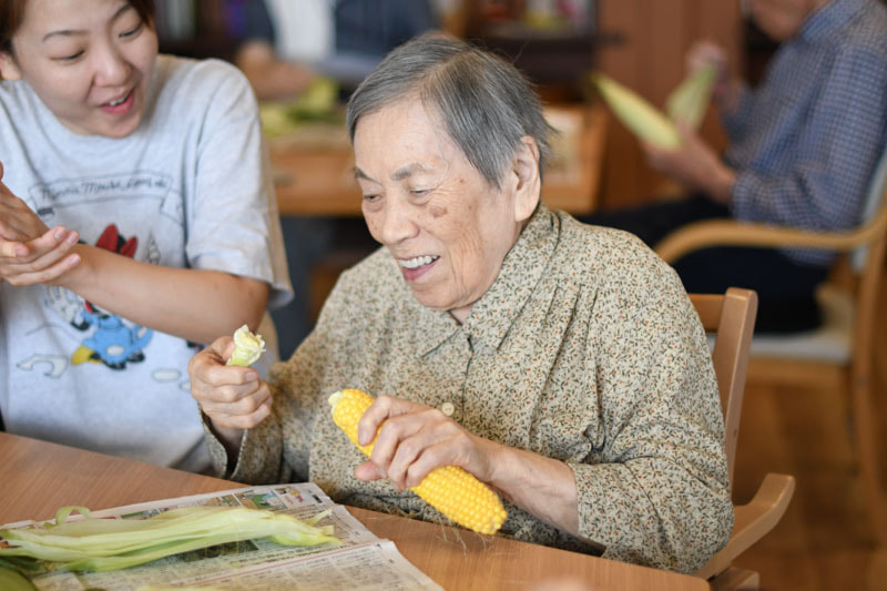 懐かしのとうもろこし