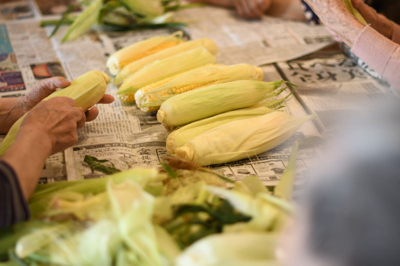 懐かしのとうもろこし