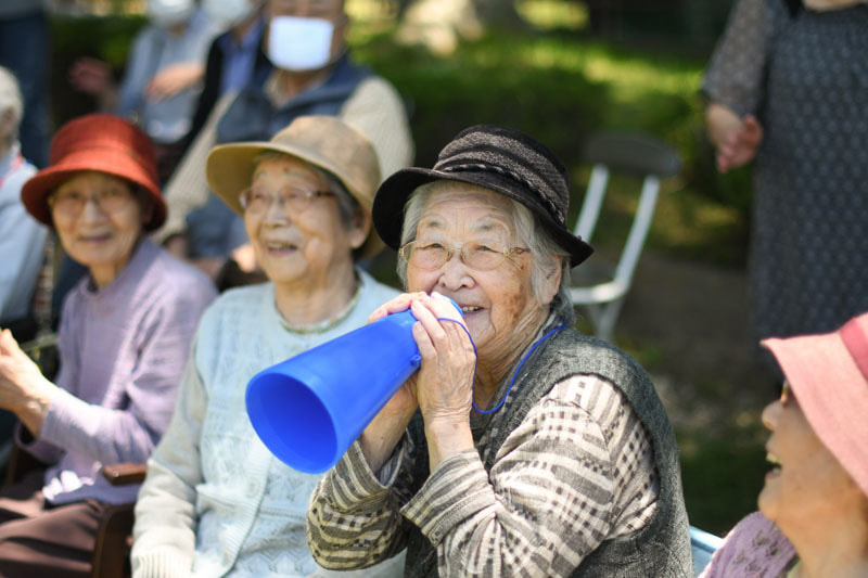 久し振りの公園での体操
